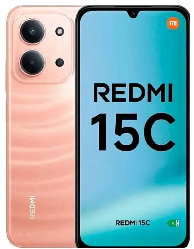Смартфон Xiaomi Redmi 15C 4G 4/128 ГБ, оранжевый