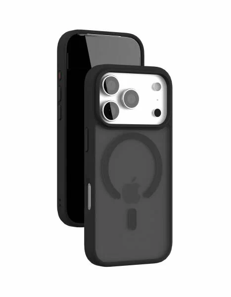 Чехол защитный "vlp" LITE Bloom Case с MagSafe для iPhone 17 Pro, черный