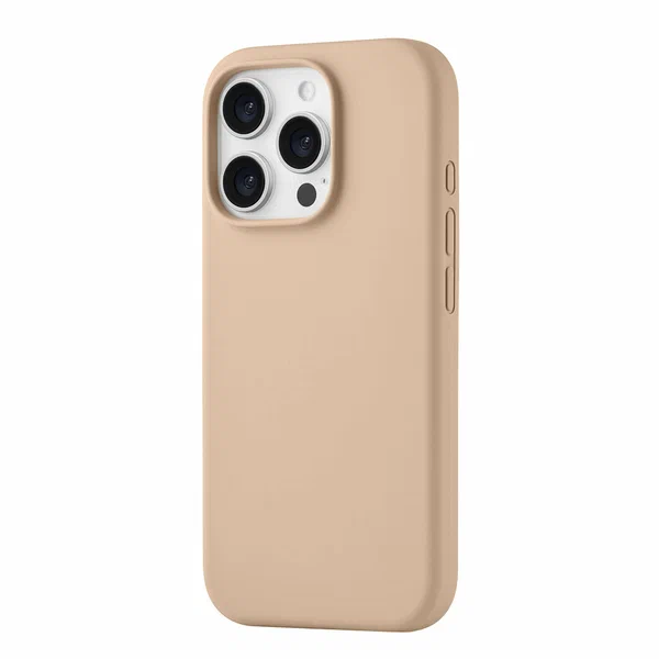 Чехол защитный uBear Touch Mag Case, iPhone 16 Pro Max, MagSafe, латте